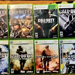 Call of Duty Xbox 360 Game Collection